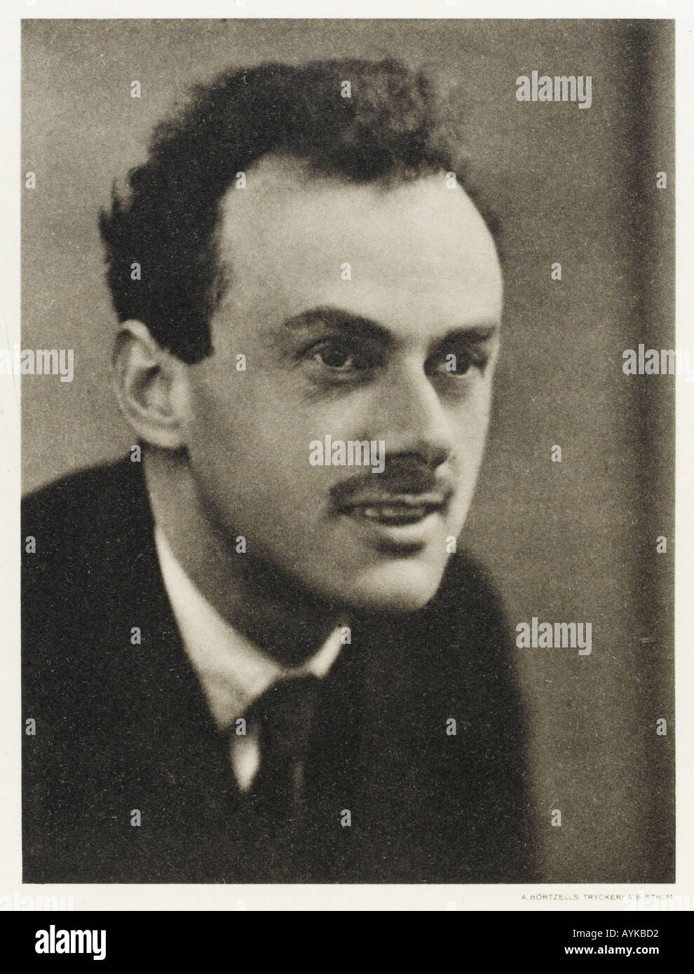 Paul Dirac Nobel 1933 Stockfoto