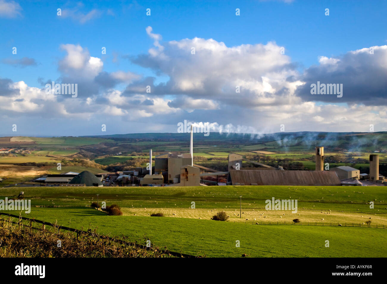 Boulby Kali Mine East Cleveland Nordostengland Stockfoto