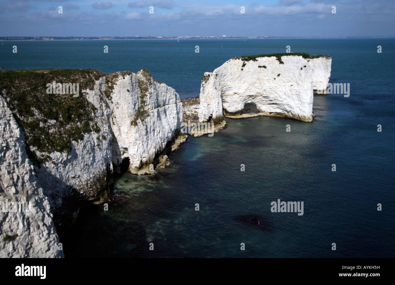 bestaunen, alten hary Rock, jurassic coast Stockfoto