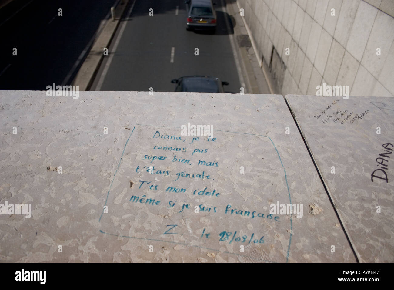 Unterfuhrung Am Place De L Alma Wo Prinzessin Diana Paris Starb
