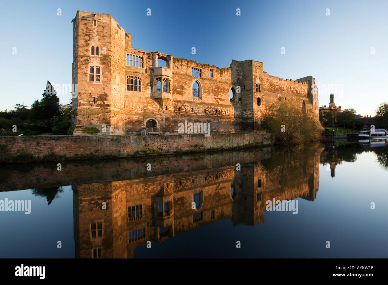 UK Nottinghamshire Newark Castle Stockfoto