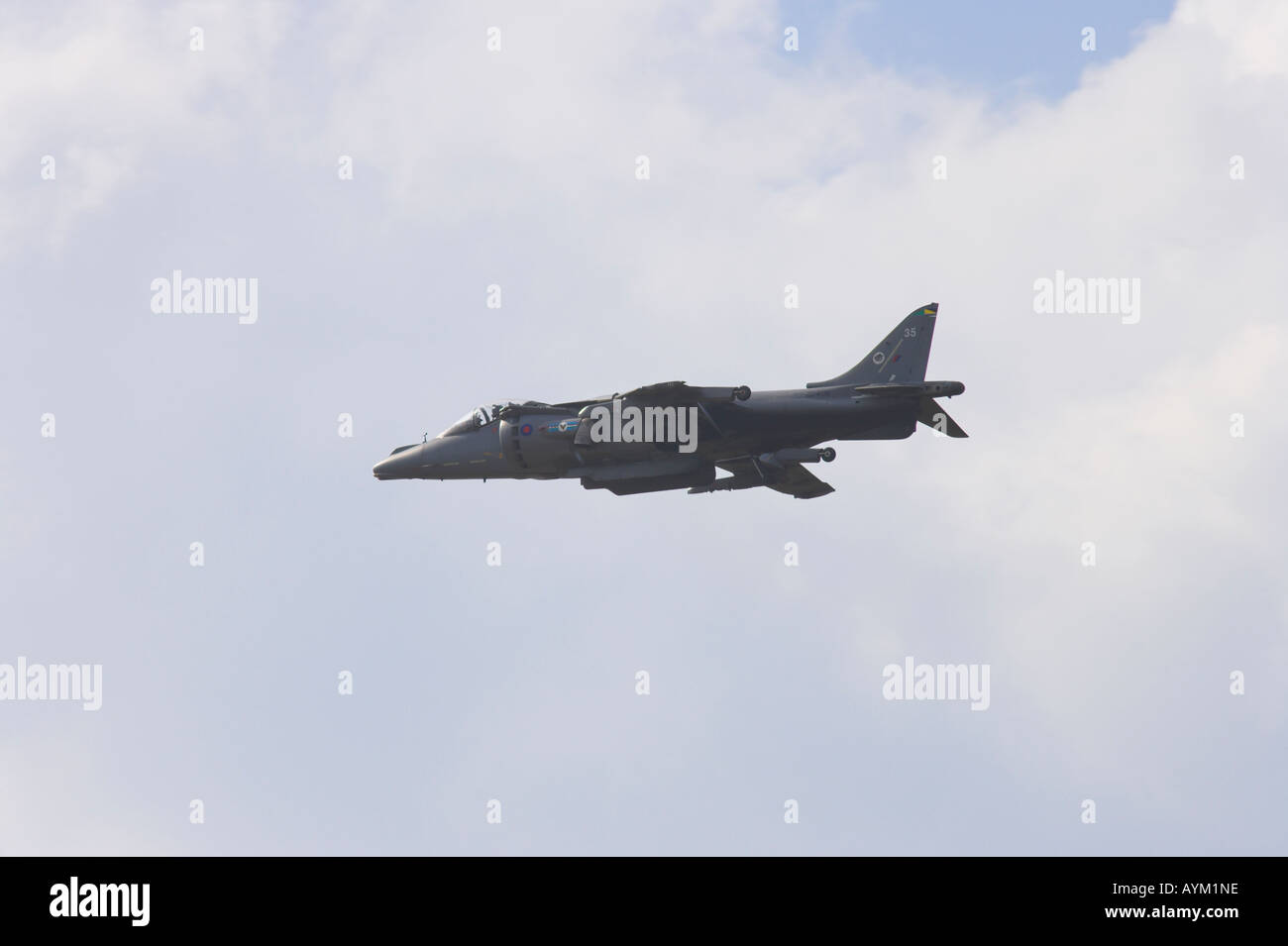 Harrier GR 7 im Schwebeflug Stockfoto