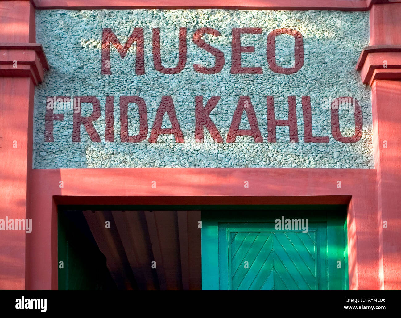 Frida Kahlo Museum im Bereich Coyoacán, Mexiko-Stadt Stockfoto
