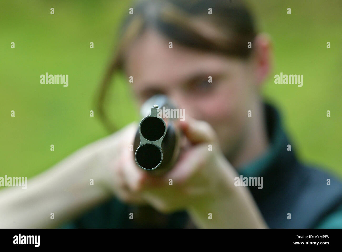 15 Jahre alte Sarah Jane Turner, ein Wildhüter werden will * redaktionelle Nutzung nur * Stockfoto