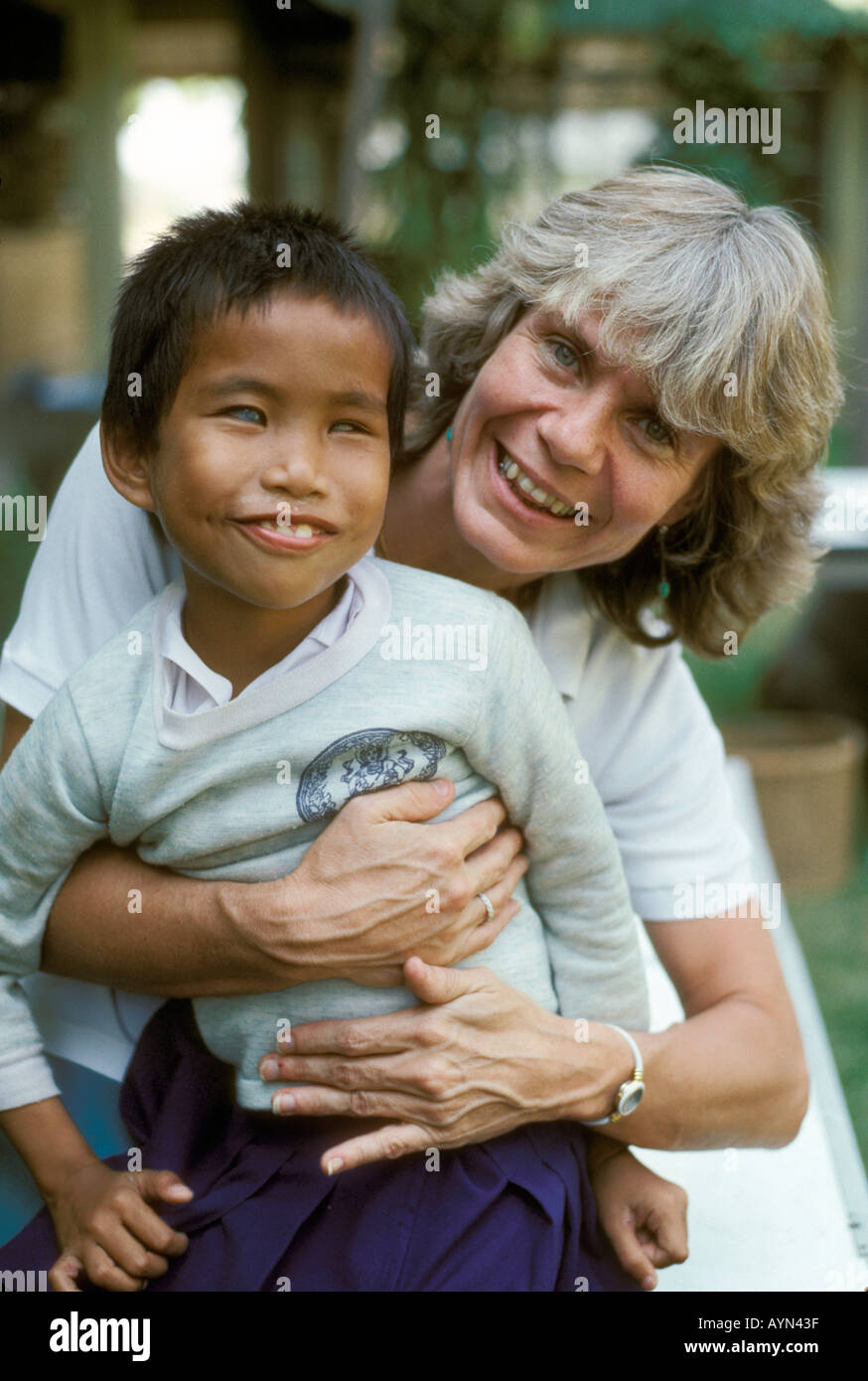 Asien-Thailand Stockfoto