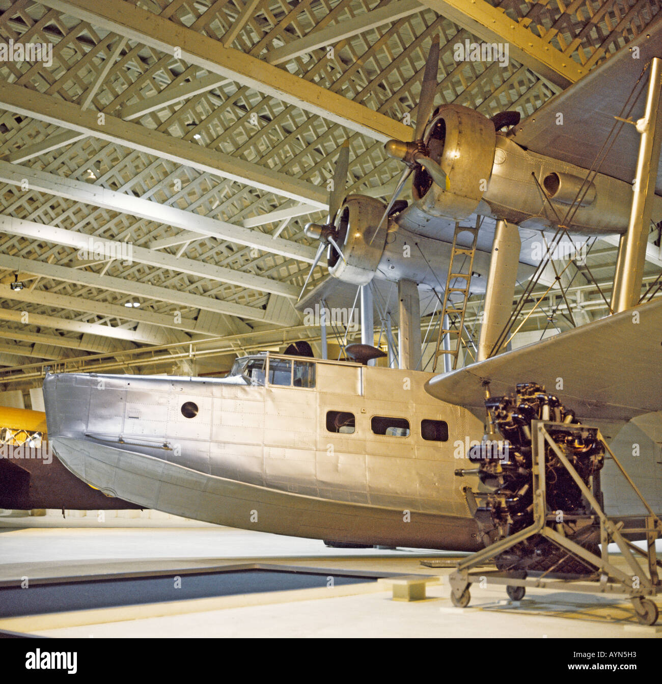 Supermarine Stranraer 'Flying boat' an RAF Museum Hendon London UK Stockfoto