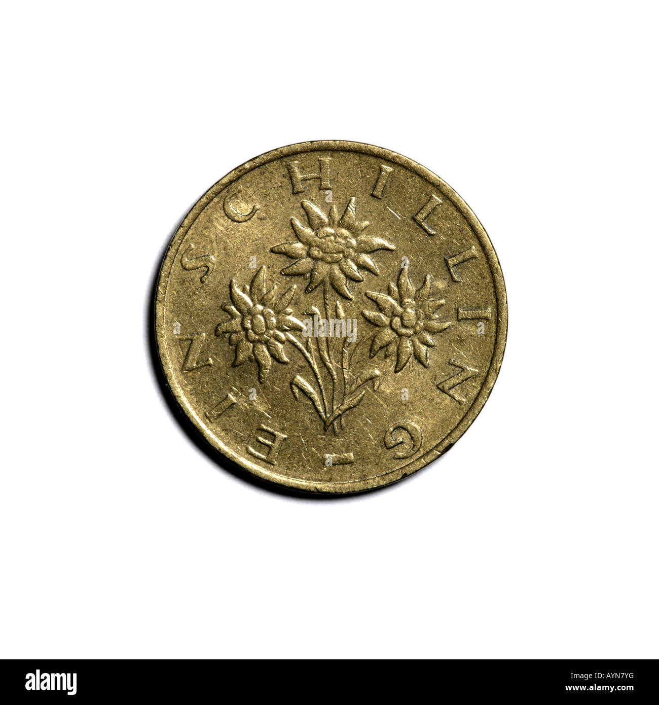 "ÖSTERREICHISCHE SCHILLING" Stockfoto