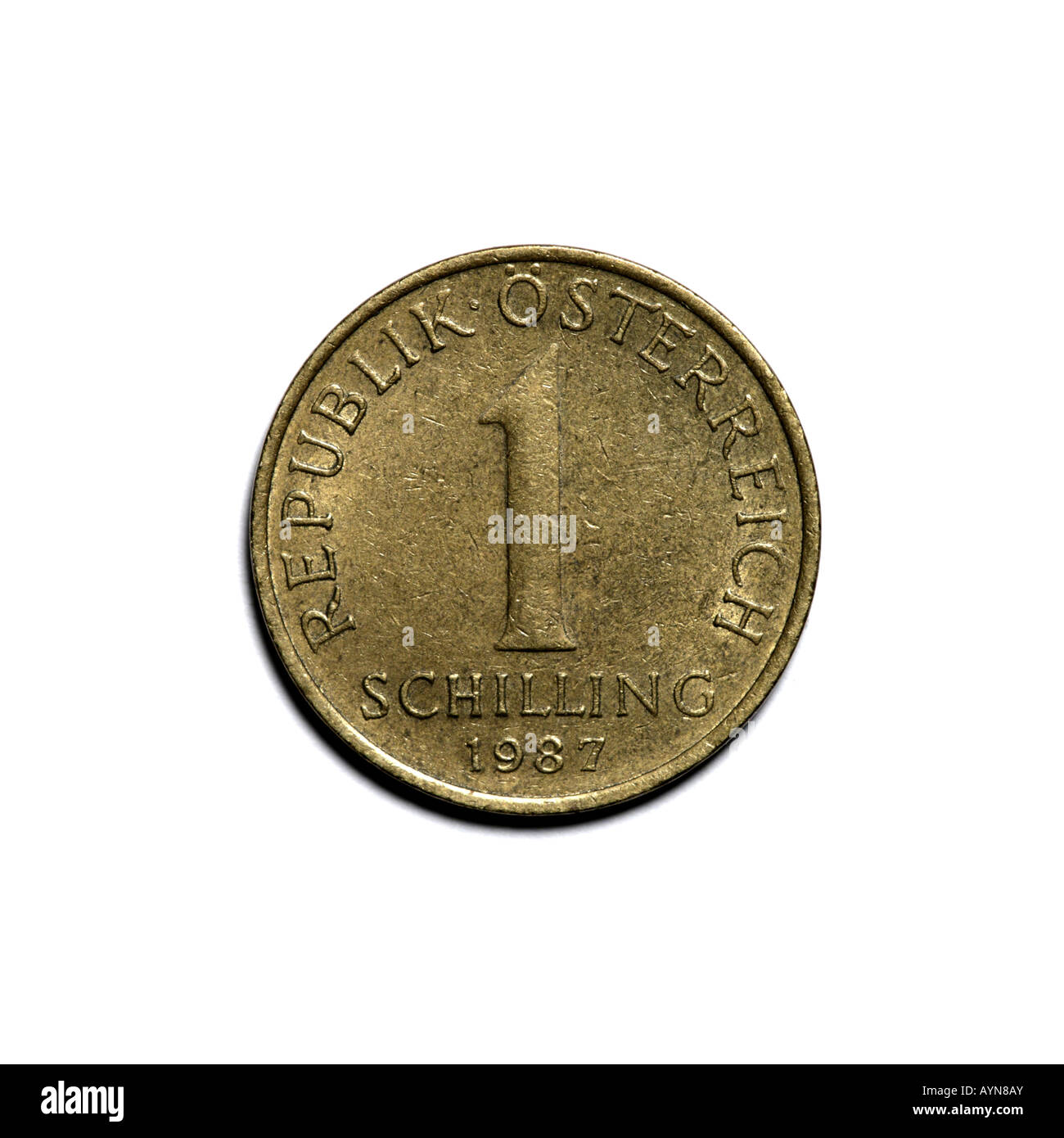 "ÖSTERREICHISCHE SCHILLING" Stockfoto