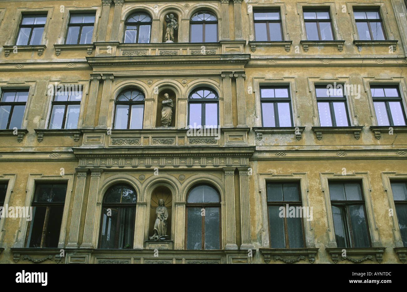 Jugendstil Architektur 67 Elizabetes Street Riga Lettland Stockfoto