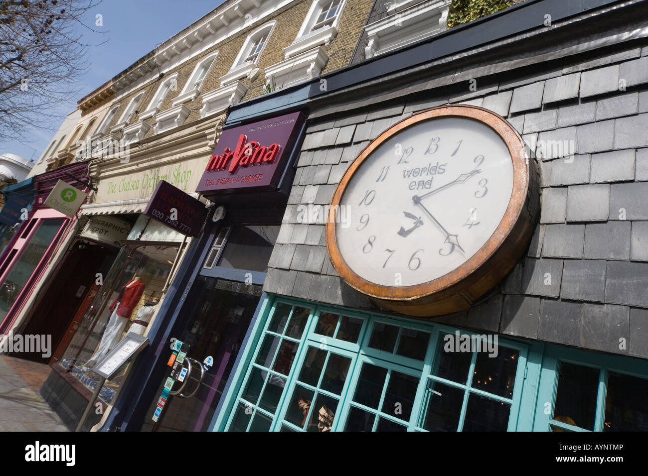 Vivienne Westwood Shop Welten Enden Chelsea London SW3 Stockfoto