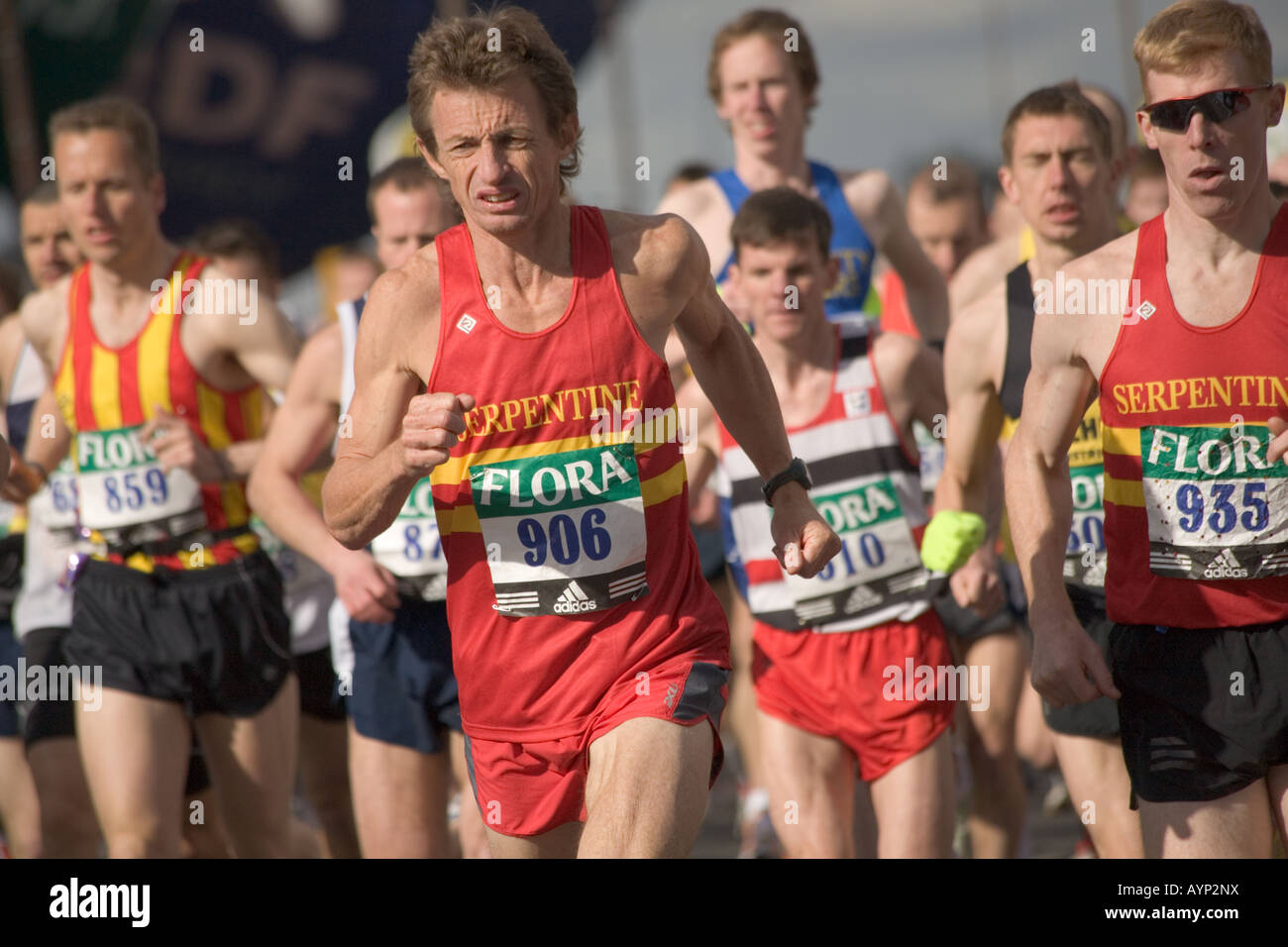 Flora London-Marathon 2008 Stockfoto