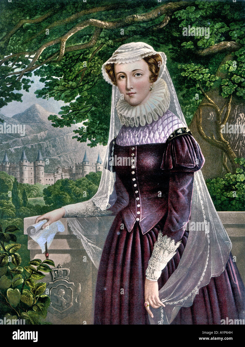 Mary Queen of Scots auch Mary Stuart Stockfoto