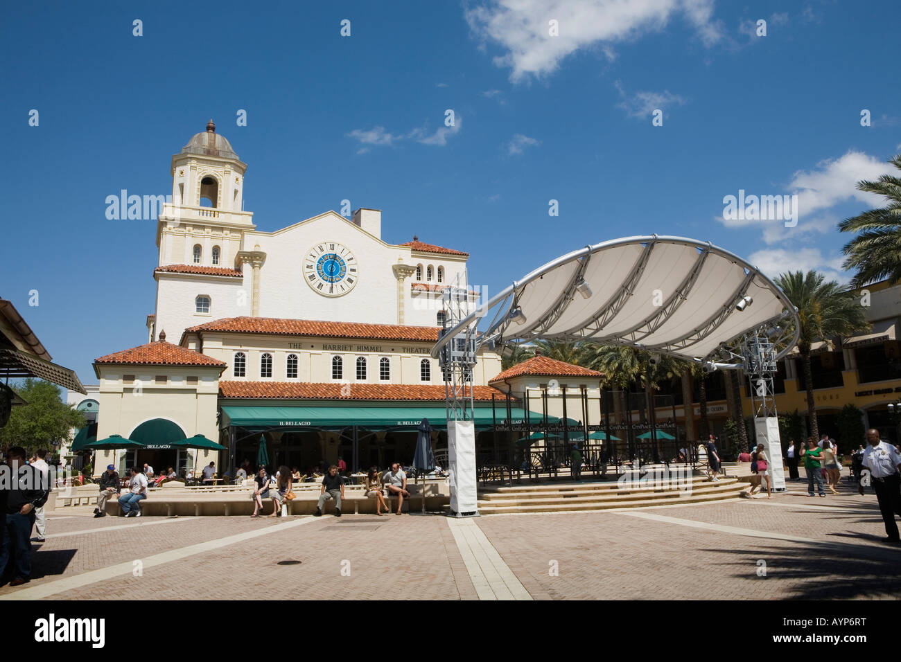 City Place und Harriet Himmell Theater West Palm Beach Florida Stockfoto