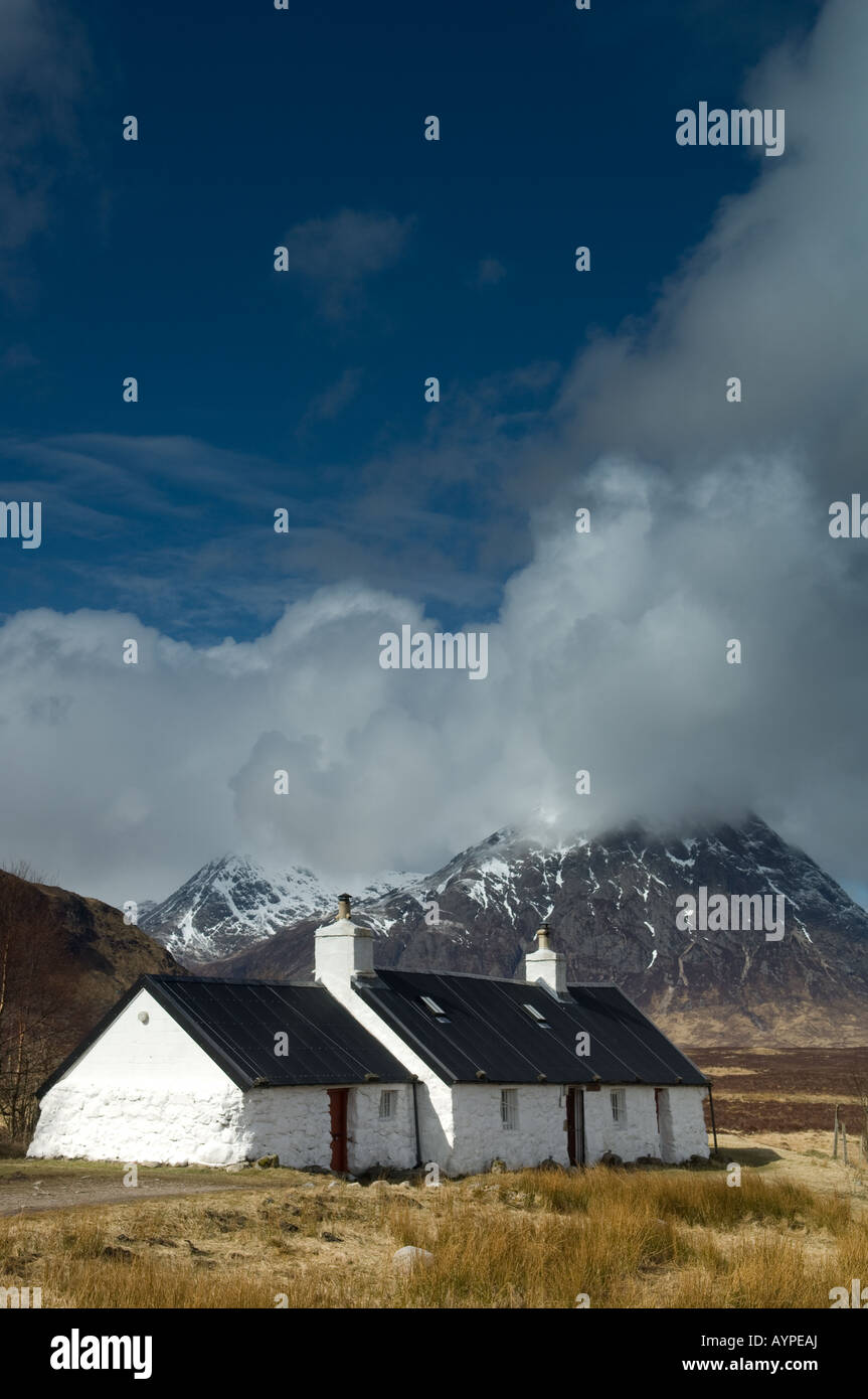 Black Rock Cottage in Glen Coe Stockfoto