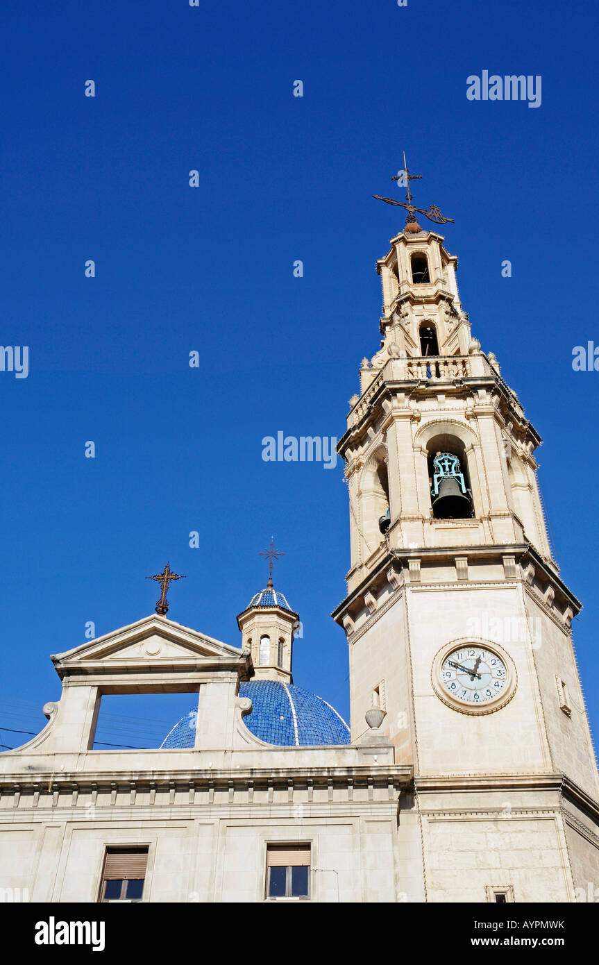 Santa Maria Kirche, Alcoy/Alcoi, Alicante, Spanien Stockfoto