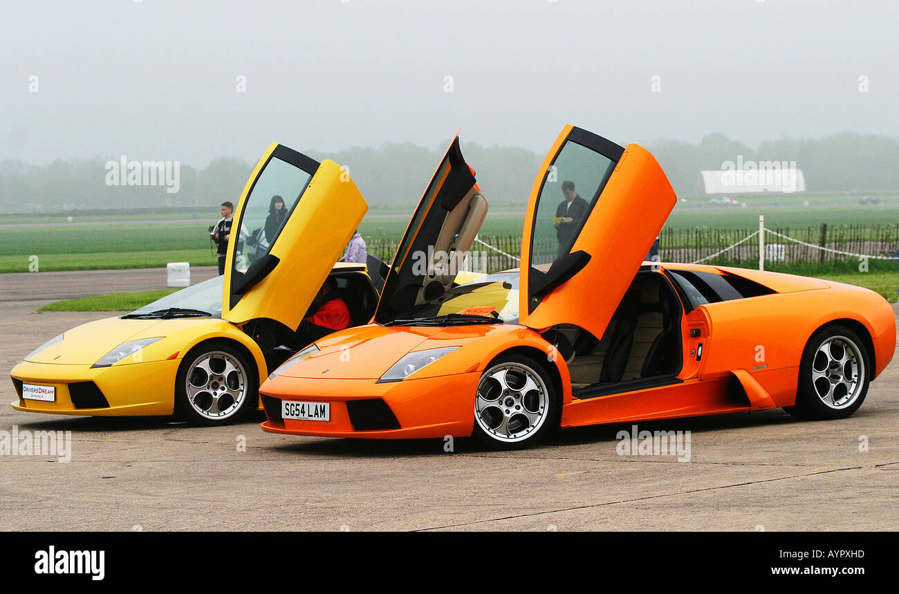 Quartal Vorderansicht Des Lamborghini Murcielago Und