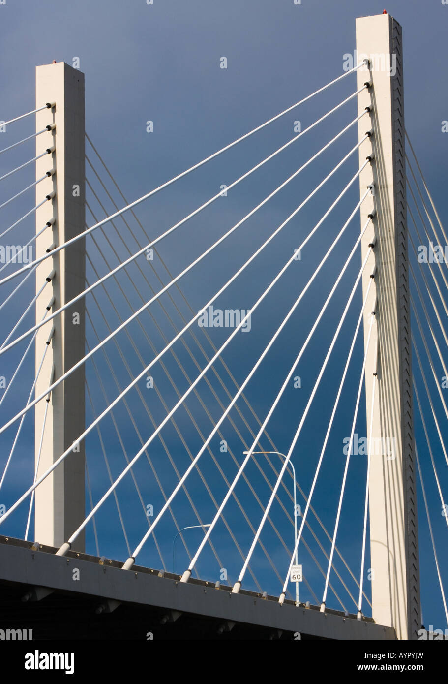 Tacoma die SR-509-Brücke Stockfoto