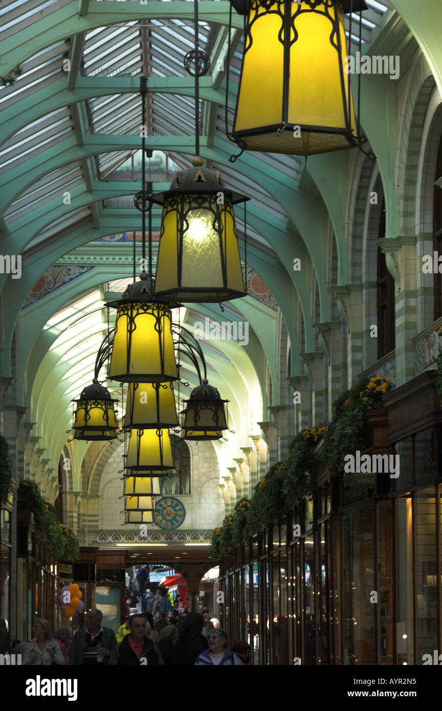 Die Royal Arcade-Norwich City Centre Stockfoto