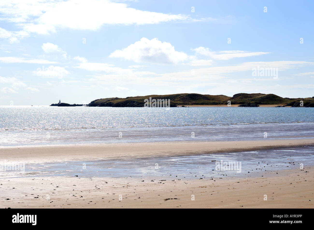 Llanddwyn Insel Ynys Llanddwyn Anglesey Ynys Mon Nord Wales Cymru UK Stockfoto
