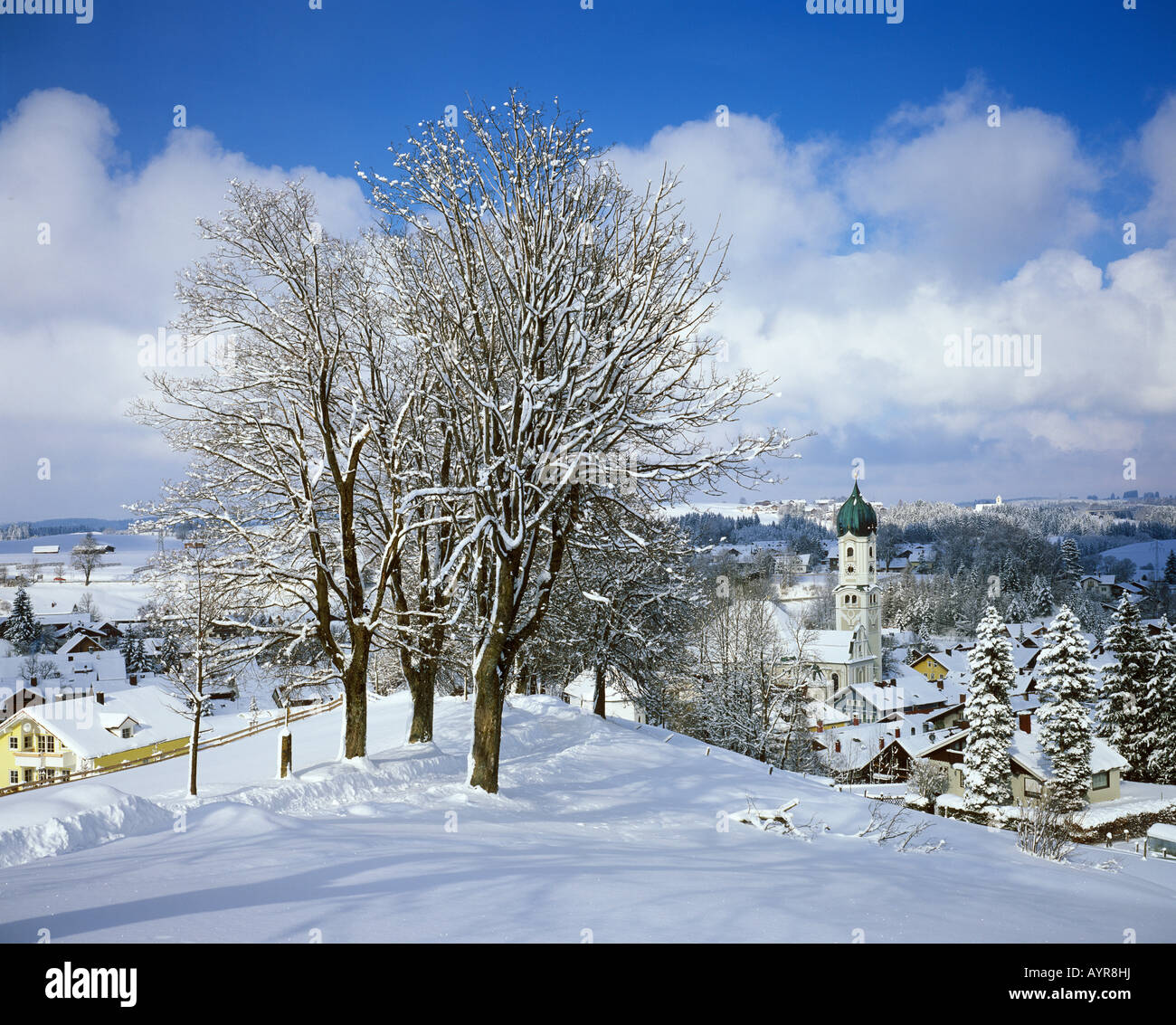 Nesselwang, Ost-Allgäu, Bayern, Deutschland, Europa Stockfoto