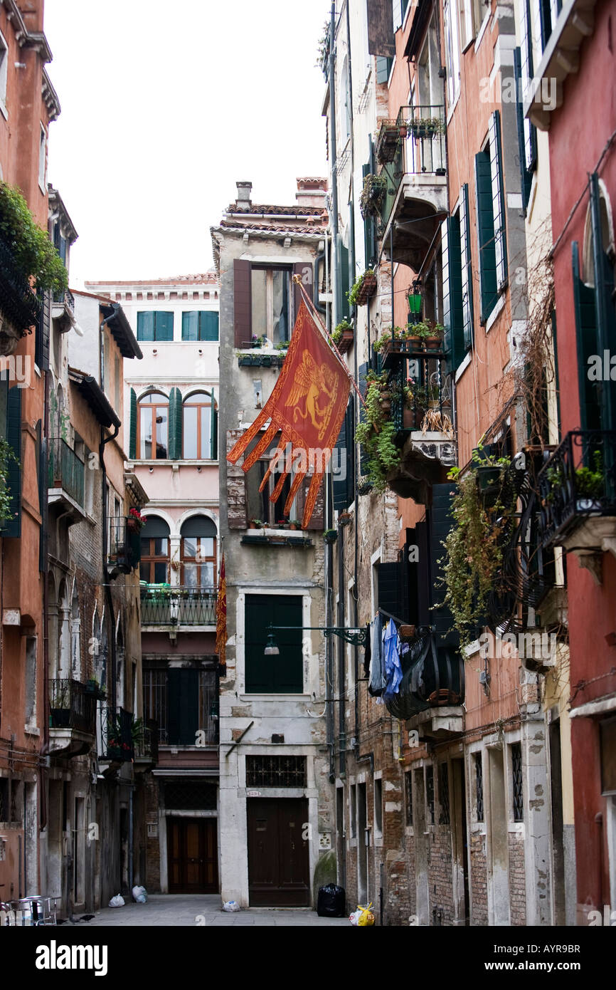 in der wunderschönen Stadt Venedig in Italien Stockfoto