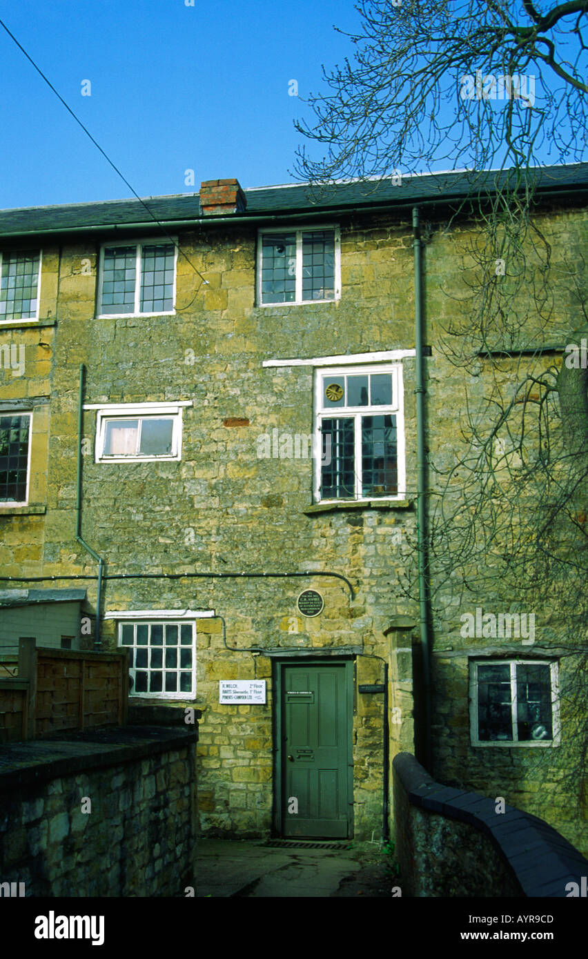 Alte Spinnerei von Silberschmiede und der Guild of Handwerk Chipping Campden Gloucestershire England verwendet Stockfoto