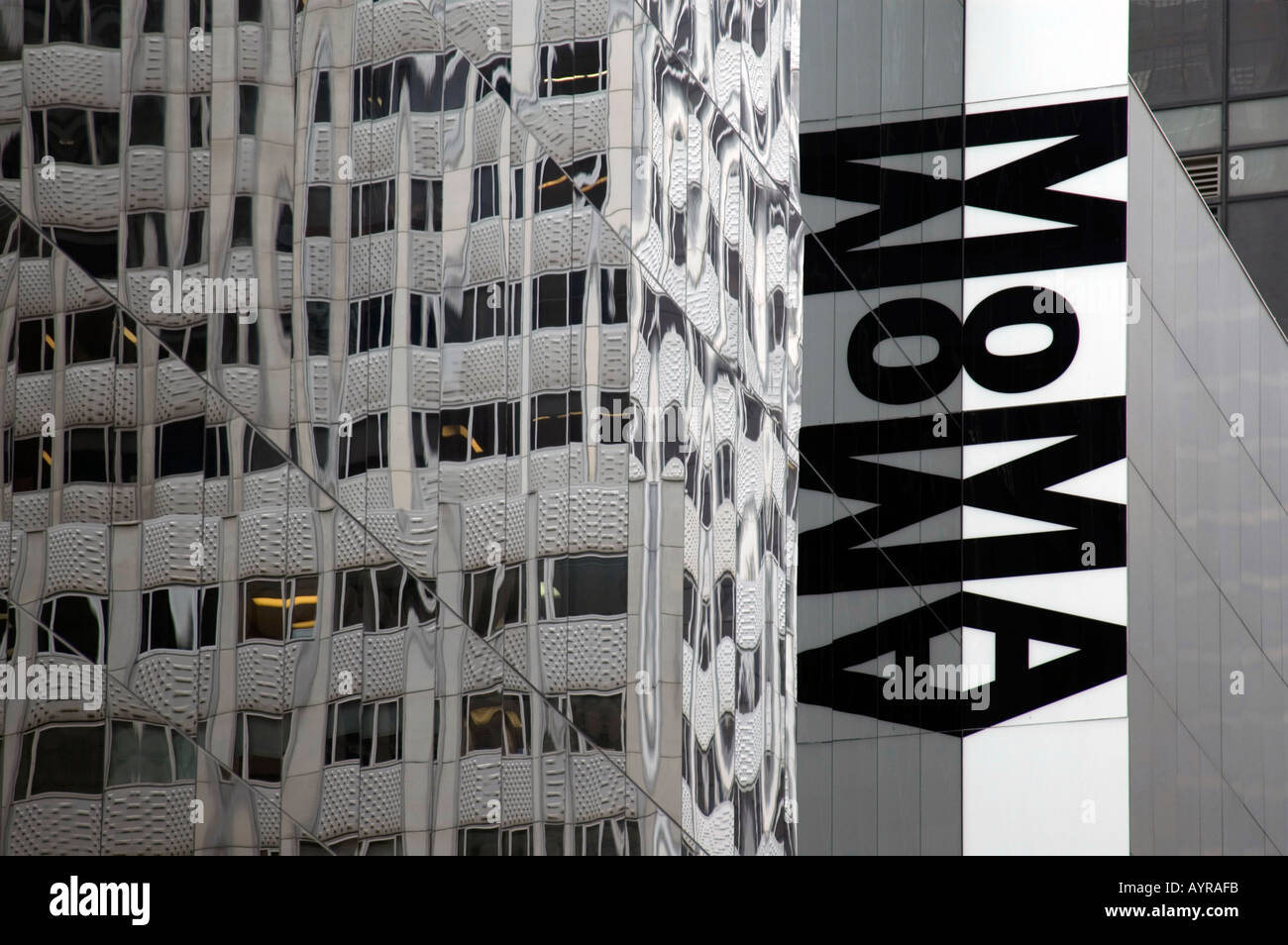 MOMA MUSEUM OF MODERN ART MIDTOWN MANHATTAN NEW YORK CITY VEREINIGTE STAATEN VON AMERIKA USA Stockfoto