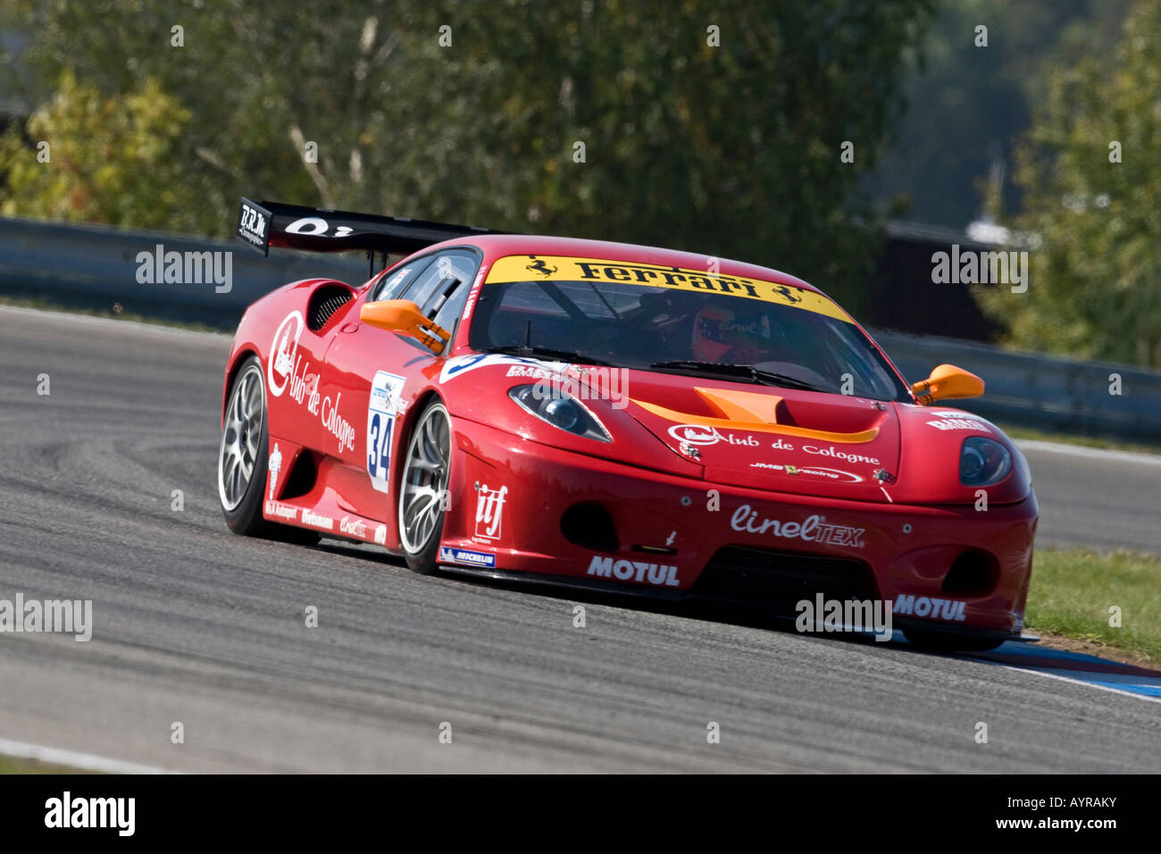 Ferrari, FIA GT2 Race, Brno, Tschechische Republik, Europa Stockfoto