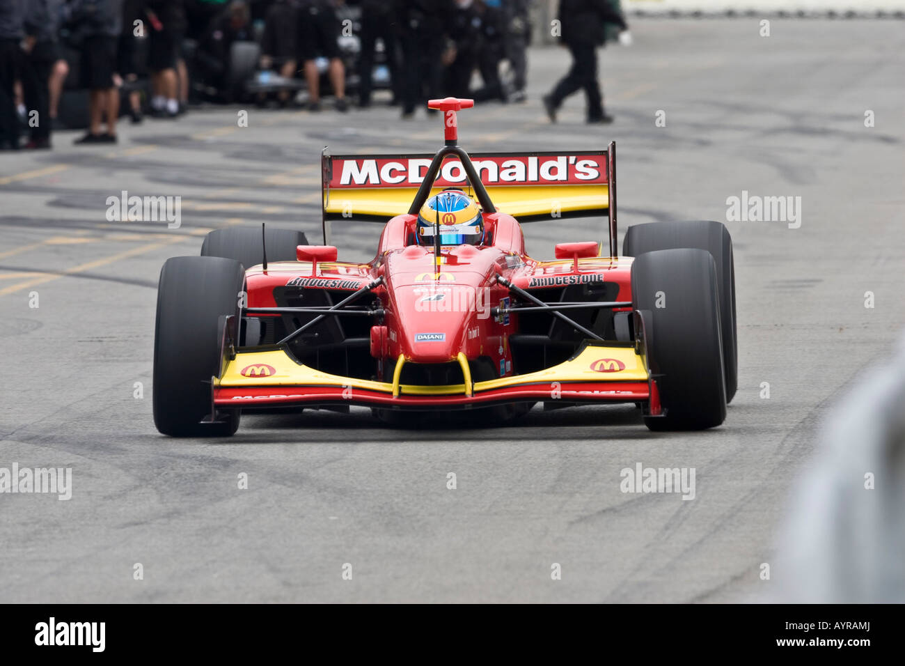 Sebastian Bourdais, Champ Car-Serie, Assen, Niederlande, Europa Stockfoto