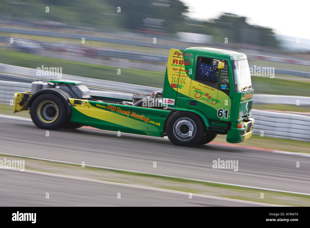 LKW-Grand-Prix, Nürburgring, Adenau, Eifel, Rheinland-Pfalz, Deutschland, Europa Stockfoto