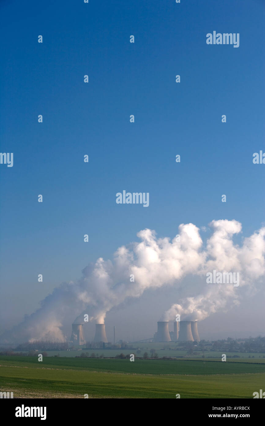 Kohlekraftwerk Kraftwerk, Didcot, Oxfordshire, england Stockfoto