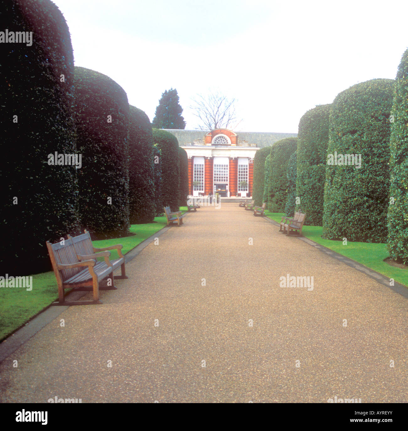 Die Orangerie des Kensington Palace, London England Stockfoto