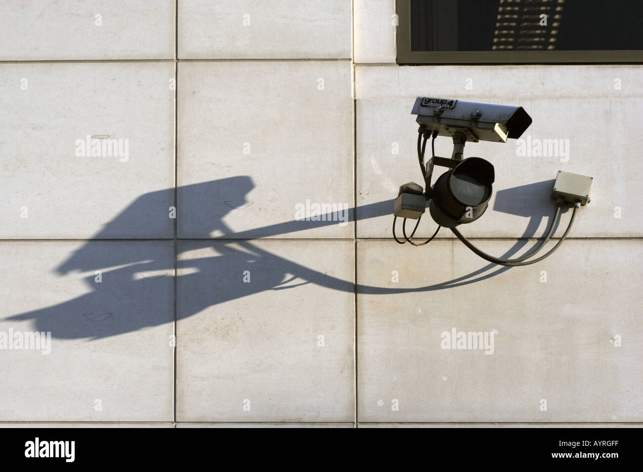 Closed Circuit TV Kamera Videoüberwachung in London England UK Stockfoto