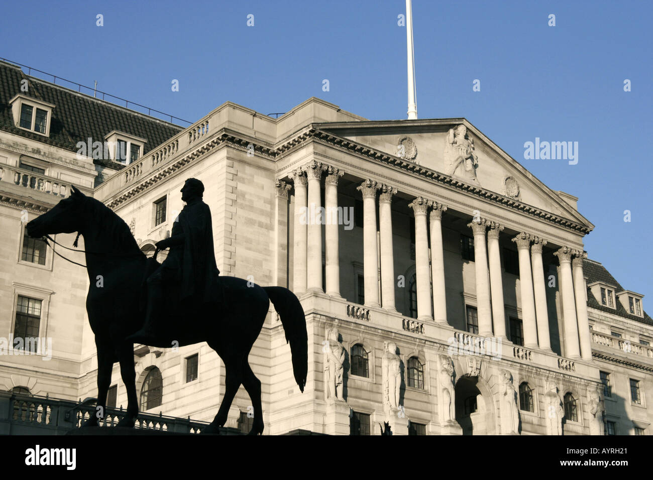 Bank of England in London UK Stockfoto