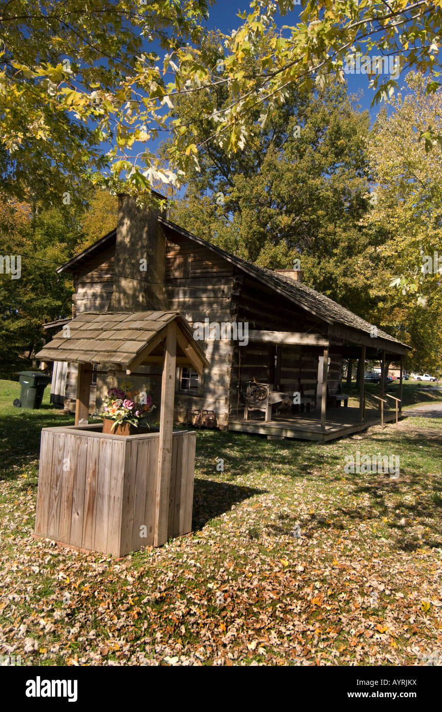 Crocketts letzten Haus und Museum in Rutherford Tennessee Stockfoto