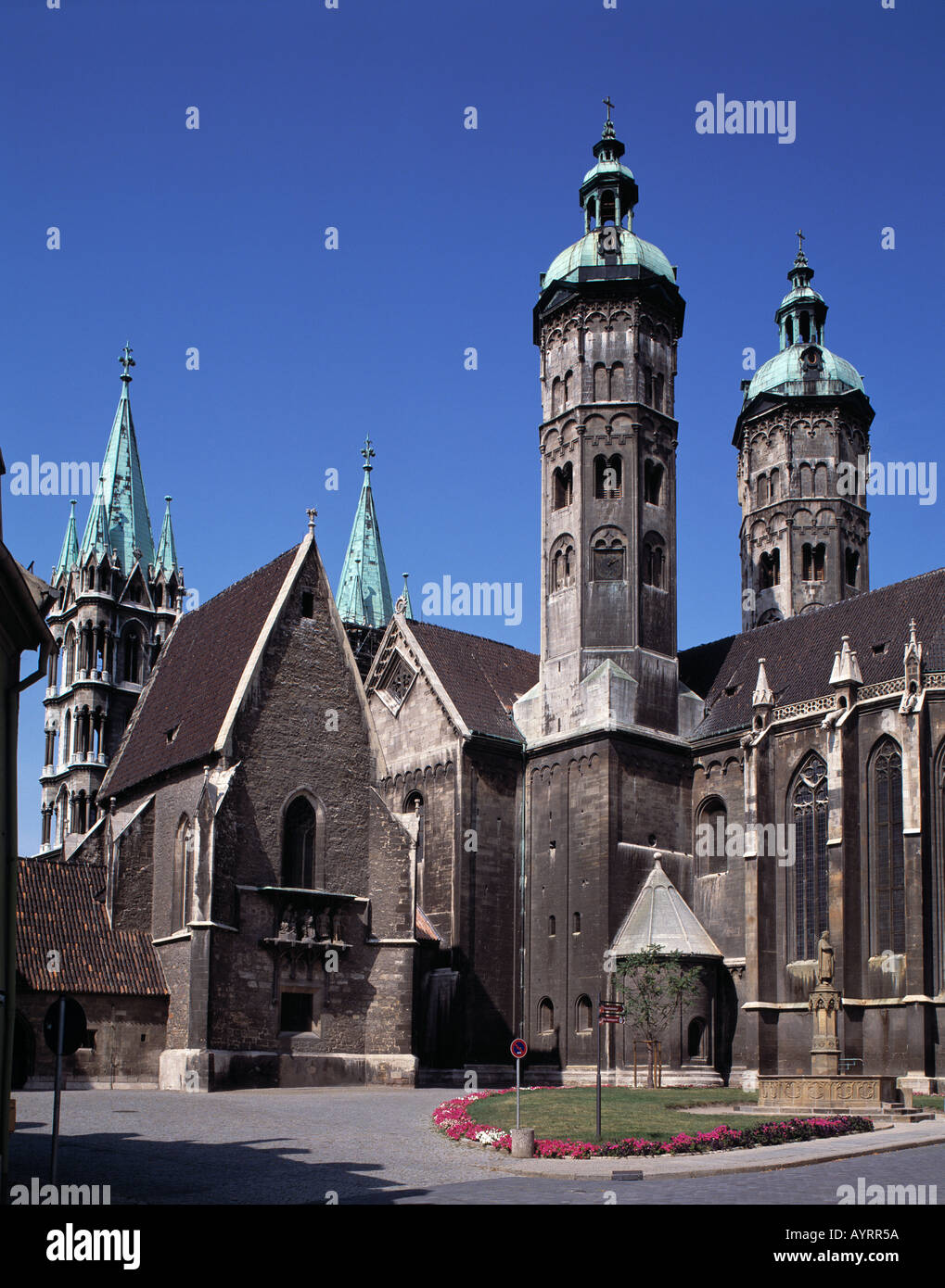 Naumburger Dom Sankt Peter Und Paul, Naumburg, Saale, Naturpark Saale-Unstrut-Triasland, Sachsen-Anhalt Stockfoto