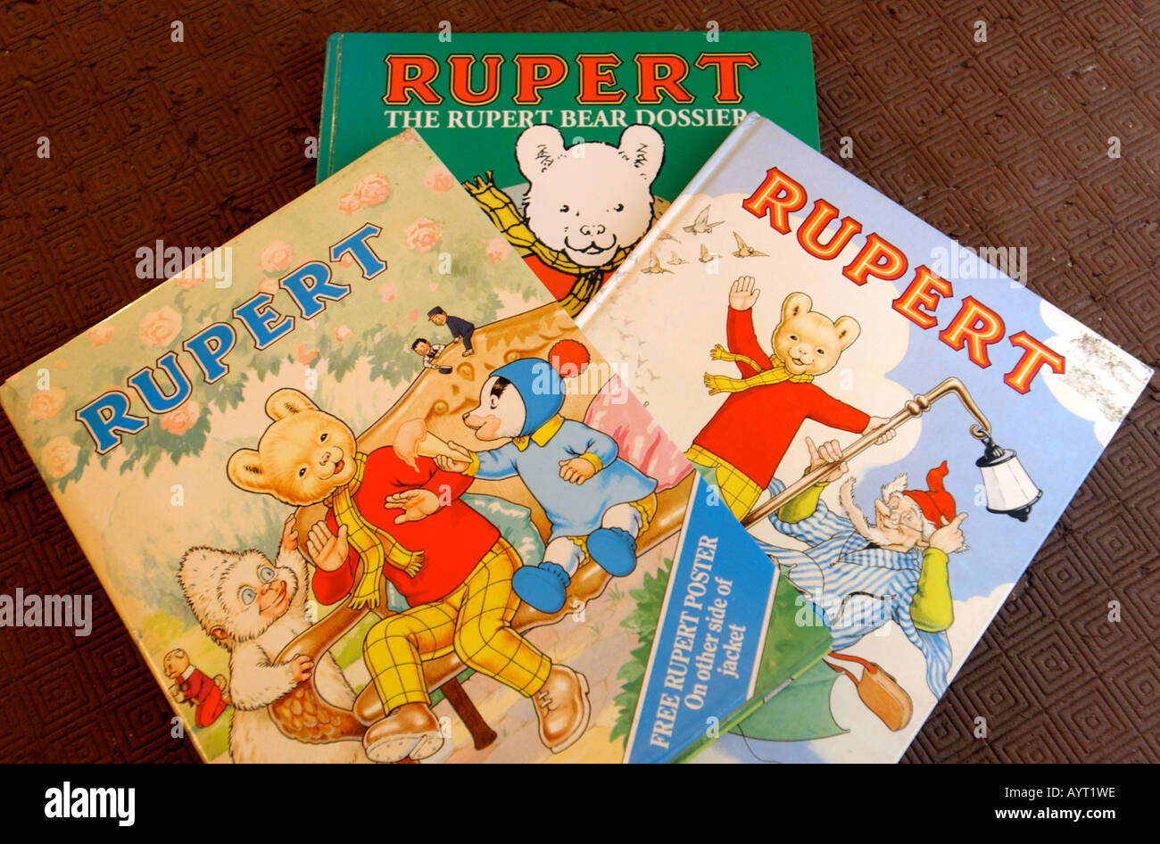 Rupert Bär-Jahrbücher Stockfoto