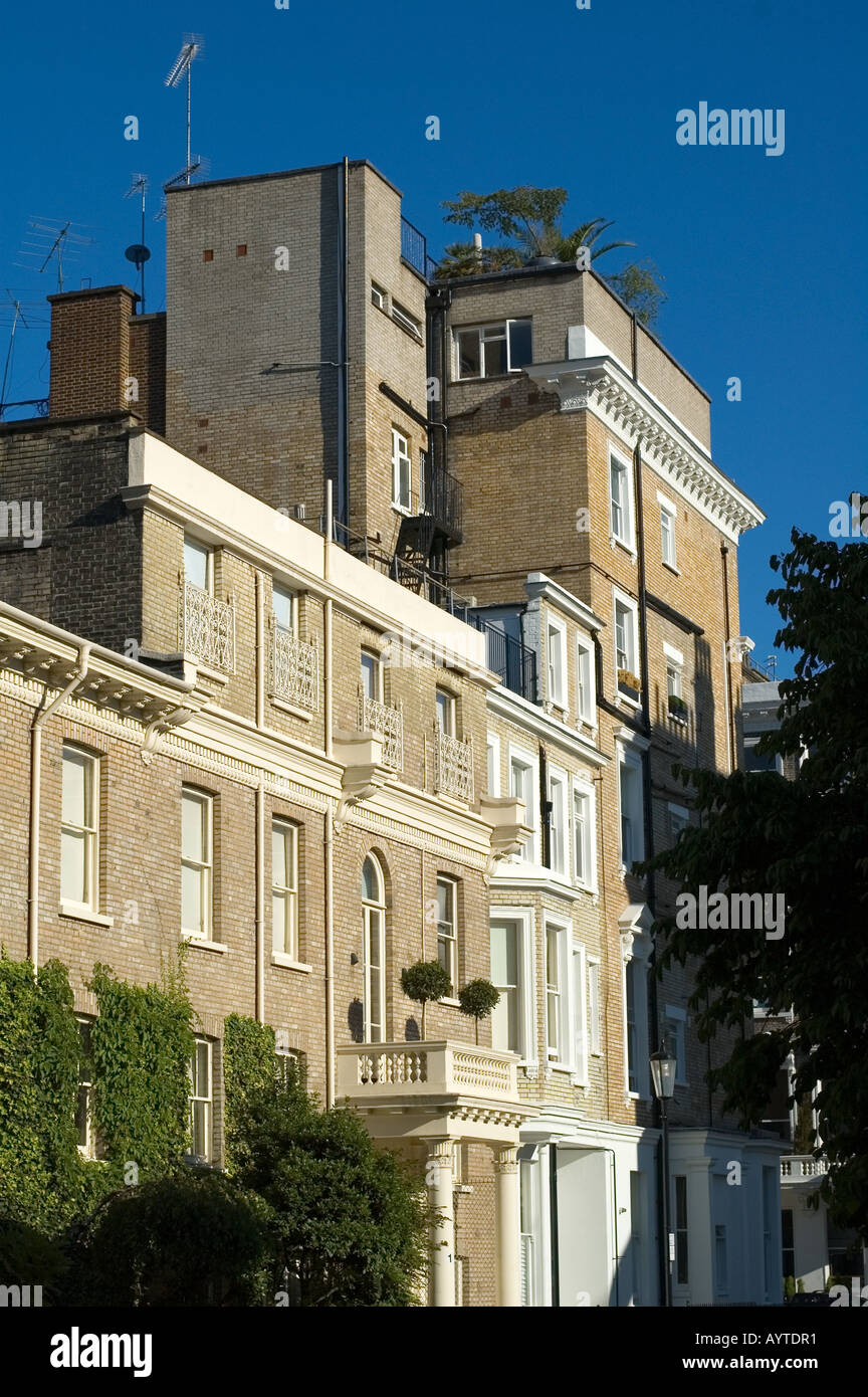 Gehäuse in South Kensington London UK Stockfoto