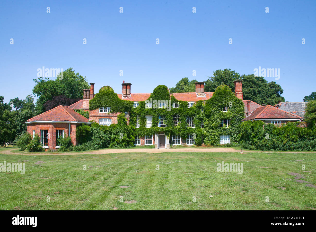 Earlham House in Earlham Park Norwich Norfolk England Stockfoto