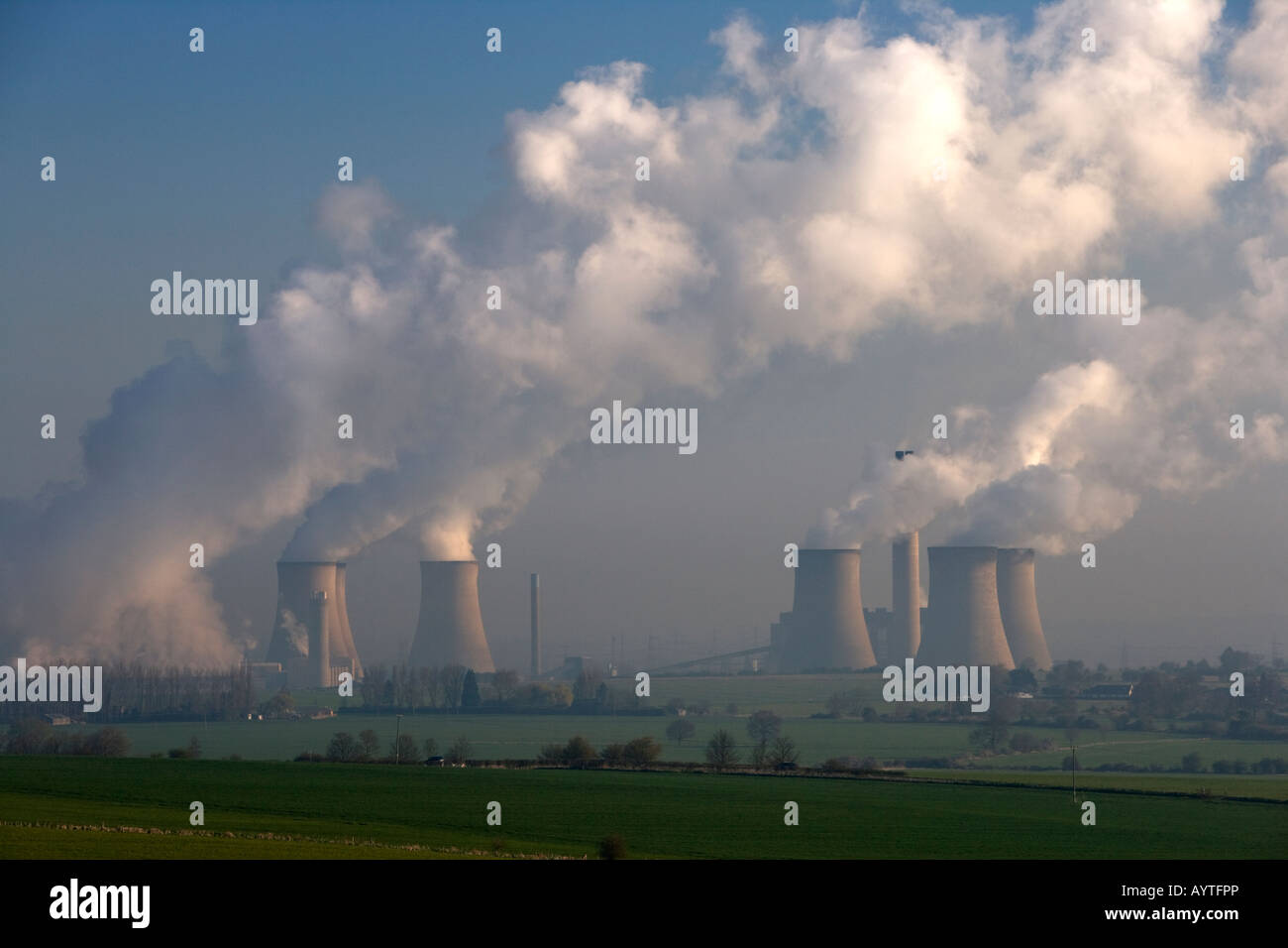 Kohlekraftwerk Kraftwerk, Didcot, Oxfordshire, england Stockfoto