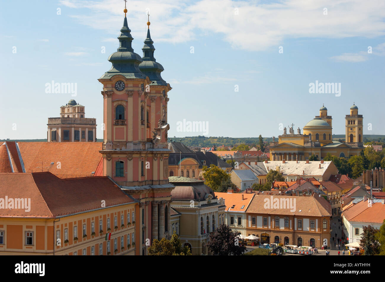 Minorita Kirche von Eger Burg - Ungarn Stockfoto