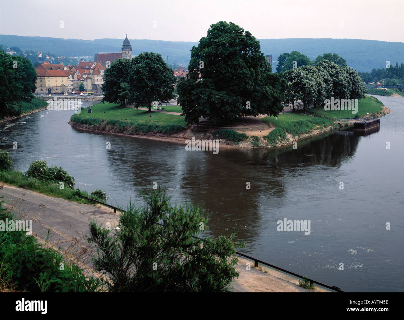 Zusammenfluss von Werra Und Fulda Zur Weser, Ursprung der Weser