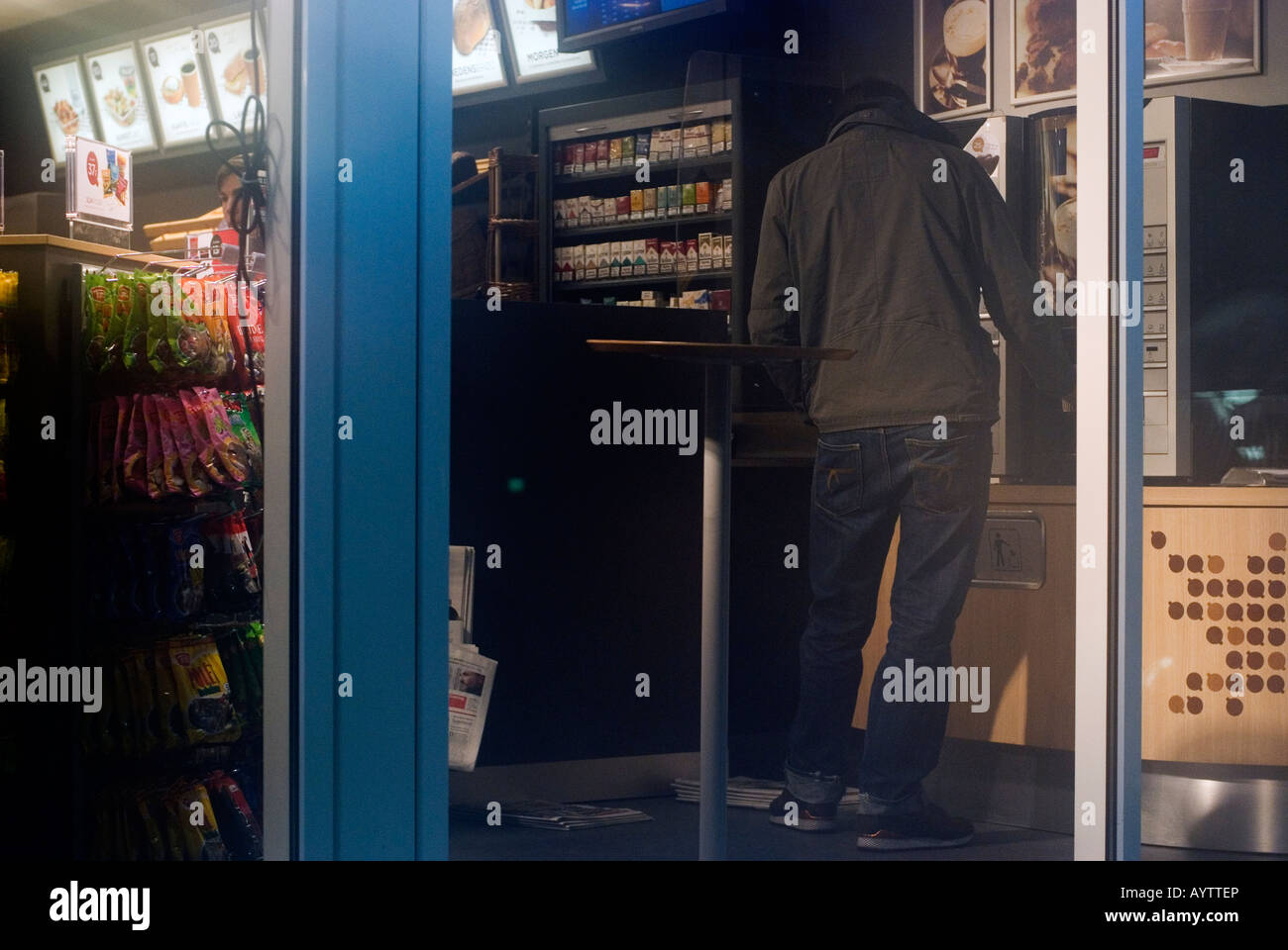 beobachtet Stockfoto