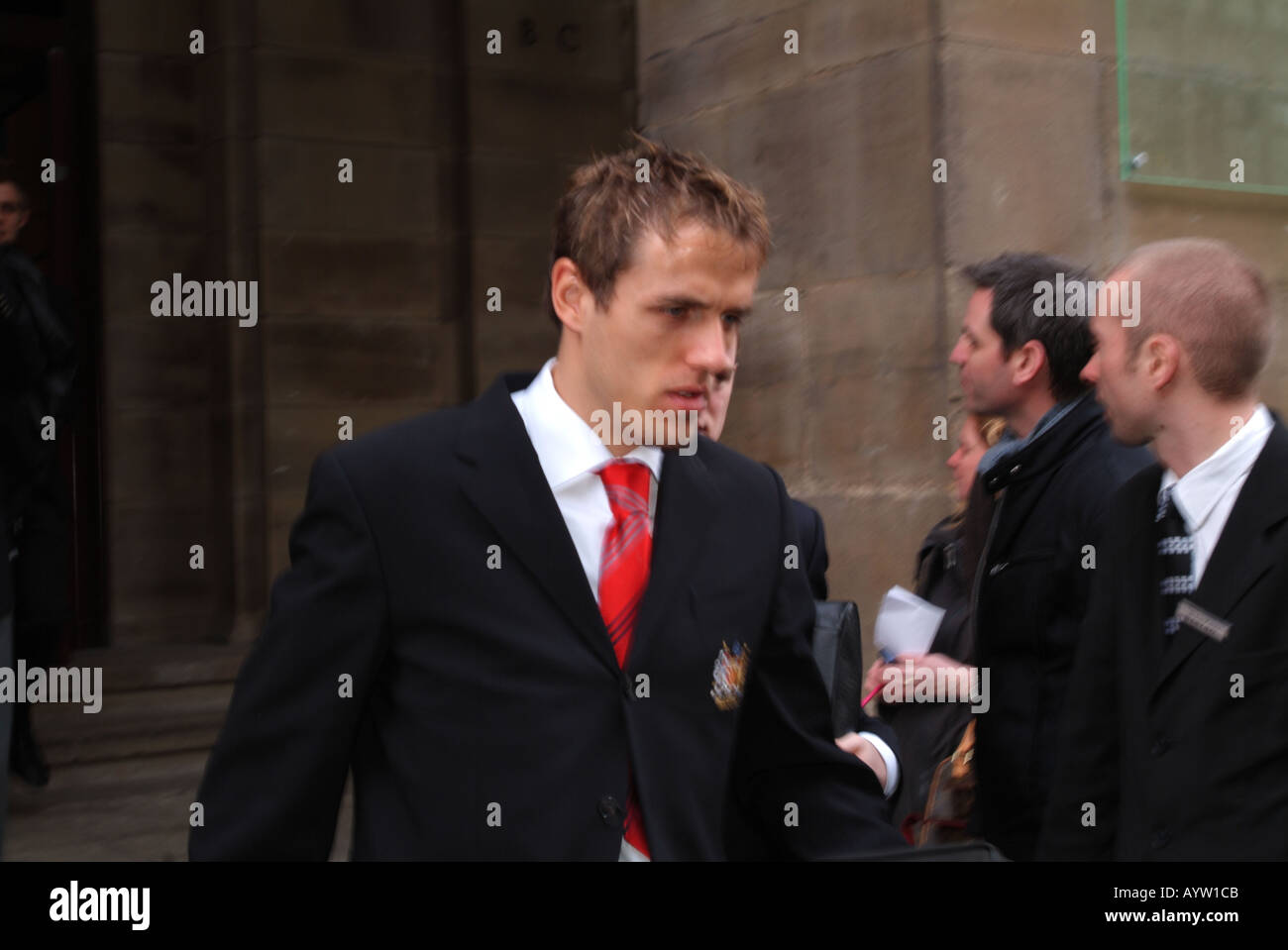 Philip Neville Manchester 2005 Stockfoto