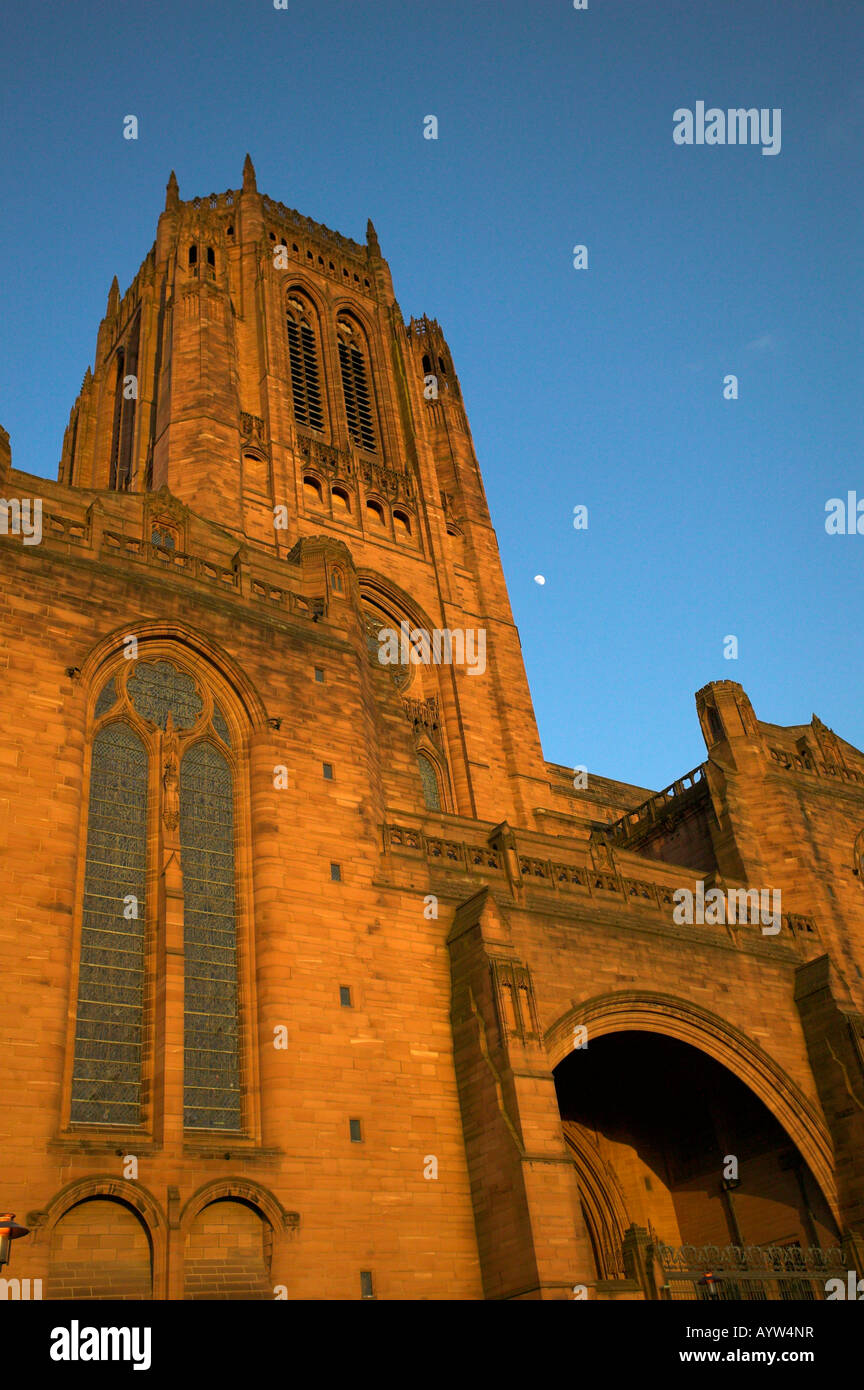 Liverpool Kathedrale Kulturhauptstadt 2008 Stockfoto