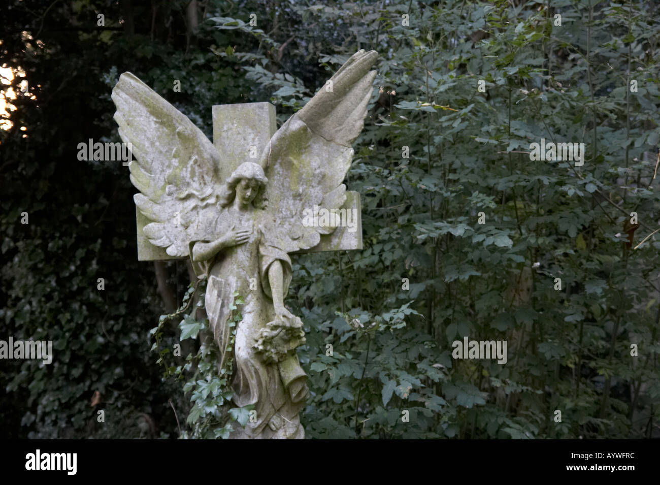 Highgate Cemetery in London UK Stockfoto