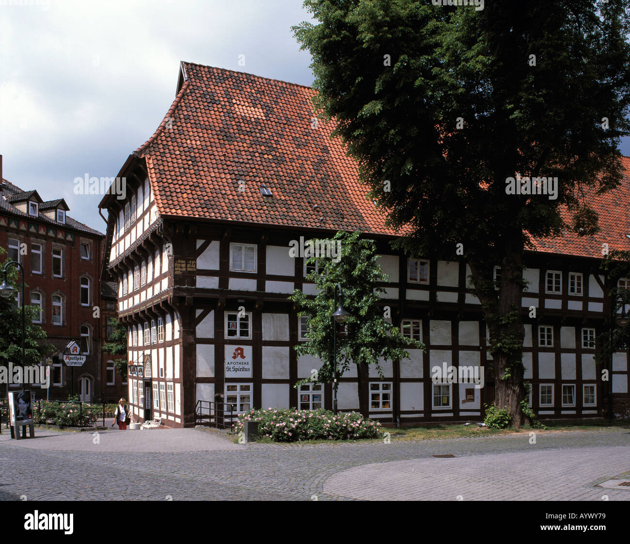 Heimatmuseum, Ehemaliges Spital St. Spiritus, Fachwerkhaus, Northeim, Rhume, Leinetal, Niedersachsen Stockfoto