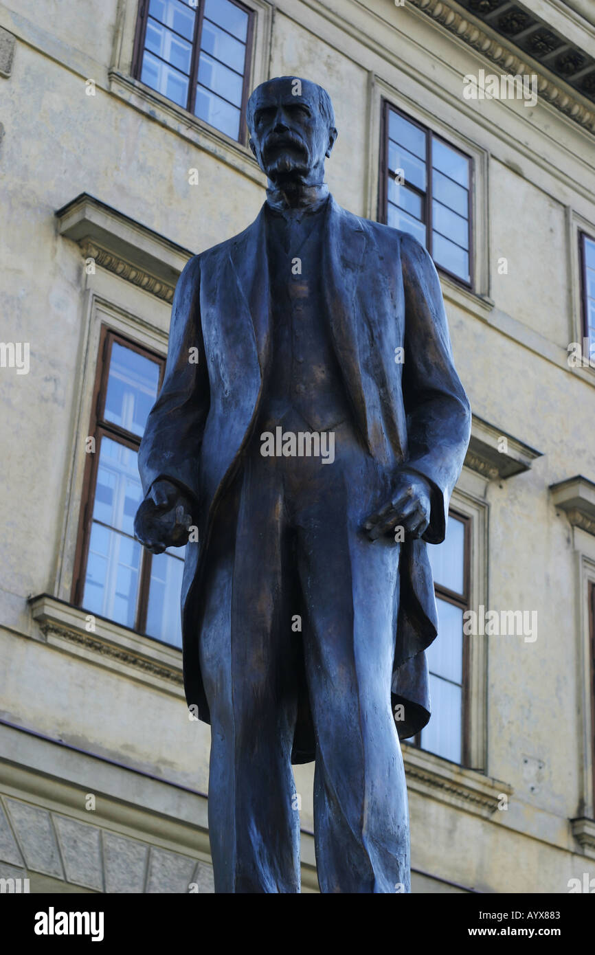 Skulptur-Prag-Tschechien Stockfoto