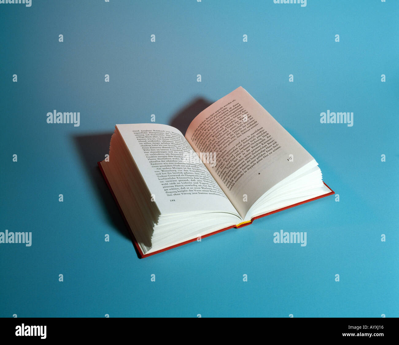 Geöffnete Buch Stockfoto