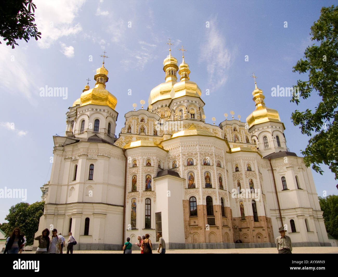 orthodoxe christliche Kirche der Lawra Petschersk in Kiew ukraine